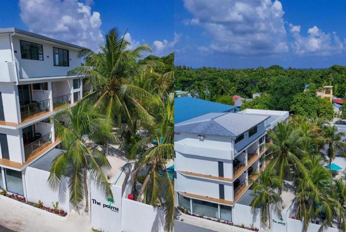 The Palms Thoddoo aerial